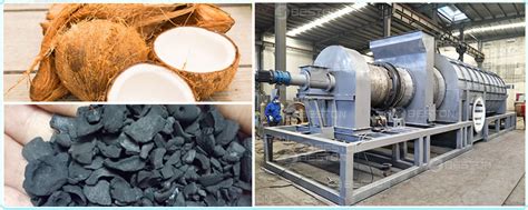 Coconut Shell Charcoal Making Machine | Eco-friendly