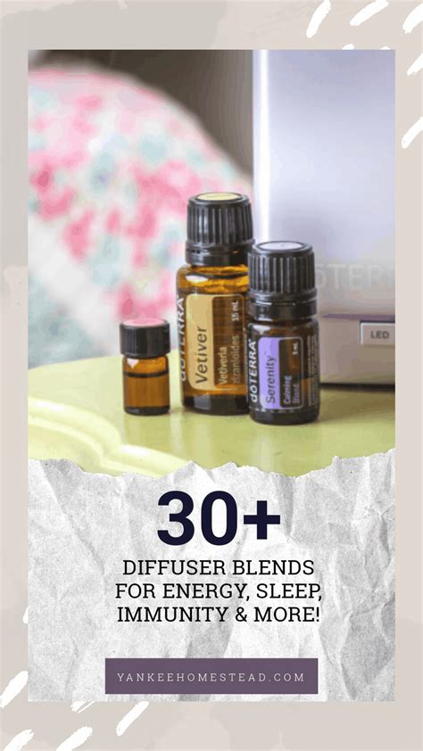 30+ Essential Oil Recipes for Diffusing are great for energy, sleep, immunity and more! # ...