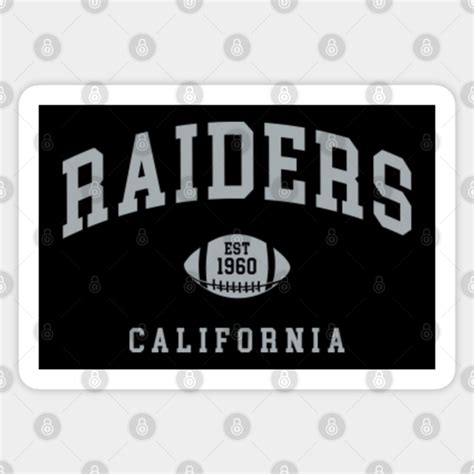 The Raiders - Oakland Raiders - Sticker | TeePublic