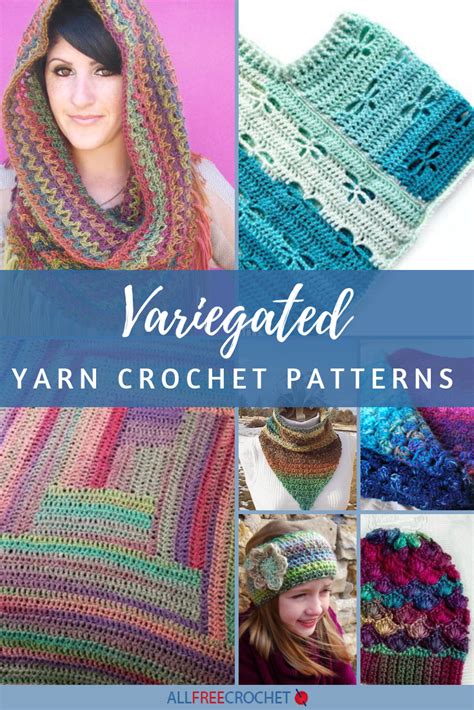 50+ Variegated Yarn Crochet Patterns | AllFreeCrochet.com