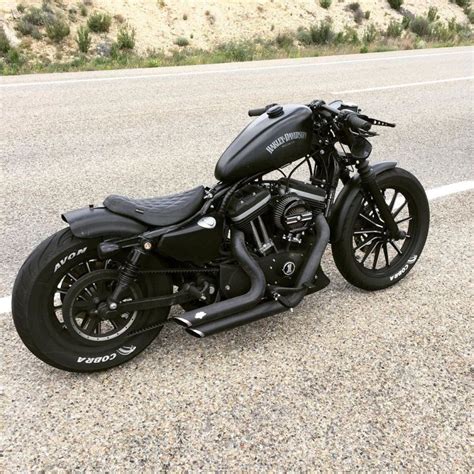 Pin by Angela Clark on Motorcycle pictures | Bobber motorcycle, Harley davidson iron 883 ...