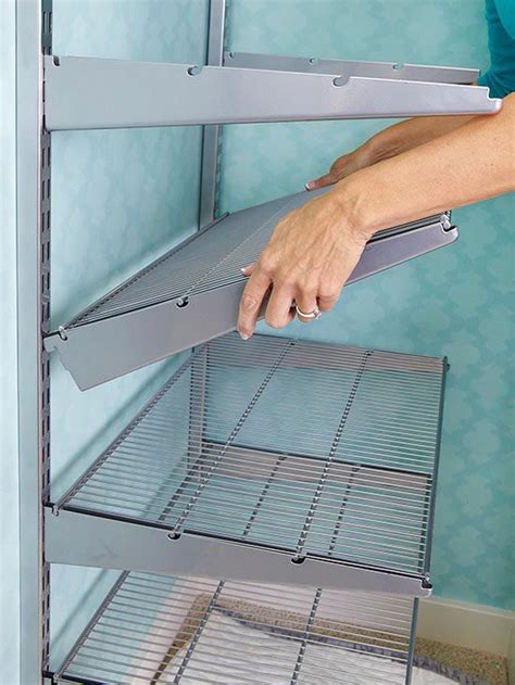 DIY Wire Closet System | Wire closet systems, Closet system, Wire closet shelving