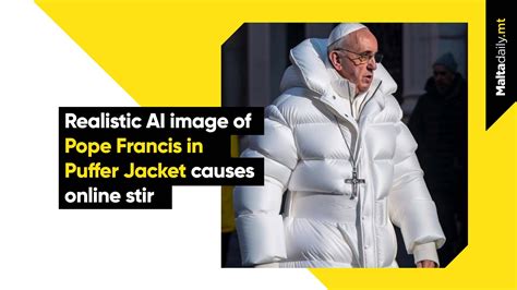 Realistic AI image of Pope Francis causes online stir