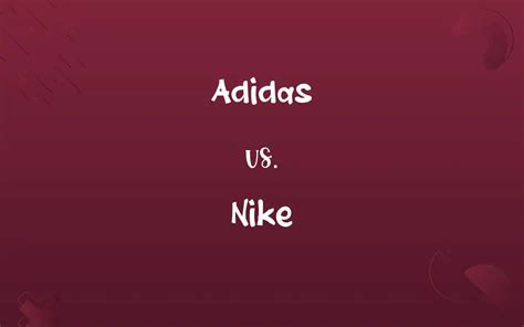 Adidas vs. Nike: Know the Difference