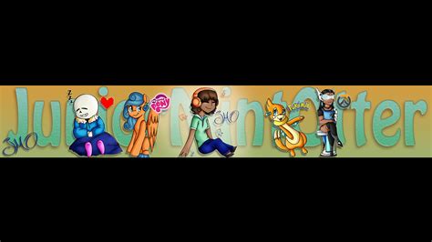 Youtube Banner 2.0 FINAL by JuniorMintOtter on DeviantArt