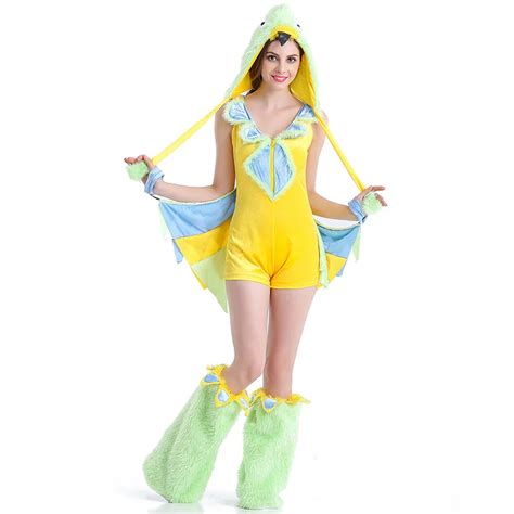 Halloween Animal Costume Birds Parrot Disfraces Adultos Carnival One ...