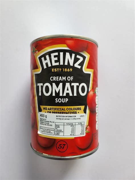 HEINZ TOMATO SOUP | Syd's Pies