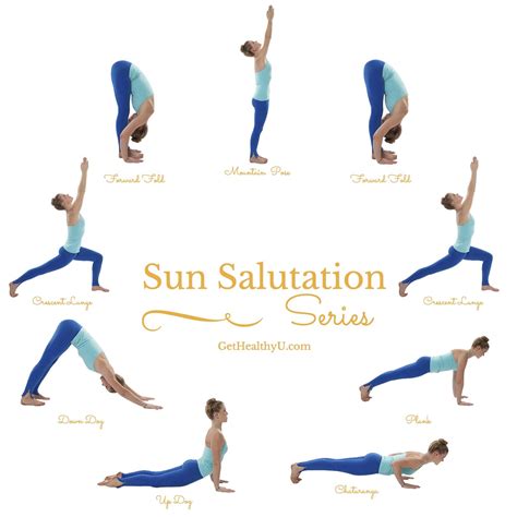 How To Do A Sun Salutation | Yoga for beginners, Types of yoga ...