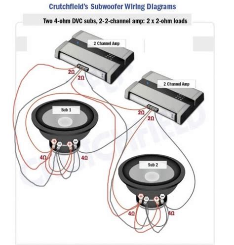 Schematic For Wiring 2 Amplifiers