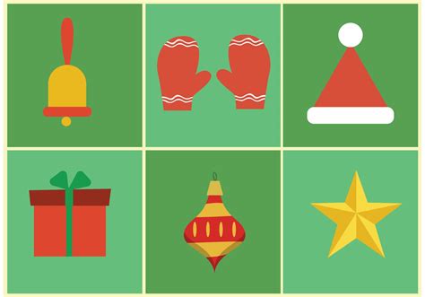 Vector Christmas Icons 84015 Vector Art at Vecteezy