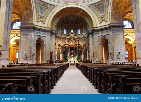 St Paul`s Cathedral, St. Paul Minnesota Editorial Stock Photo - Image ...