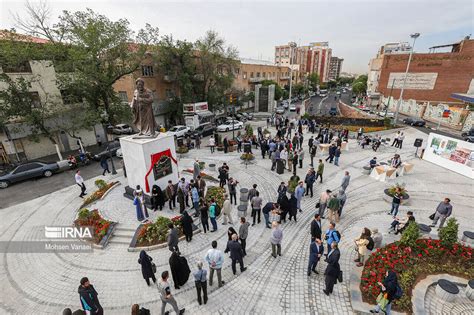 IRNA English - Persian poet 'Saadi' sculpture unveiled in Tehran