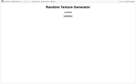 Random Texture Generator