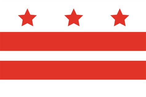 Washington DC City Flag Poster 12x18 inch | eBay