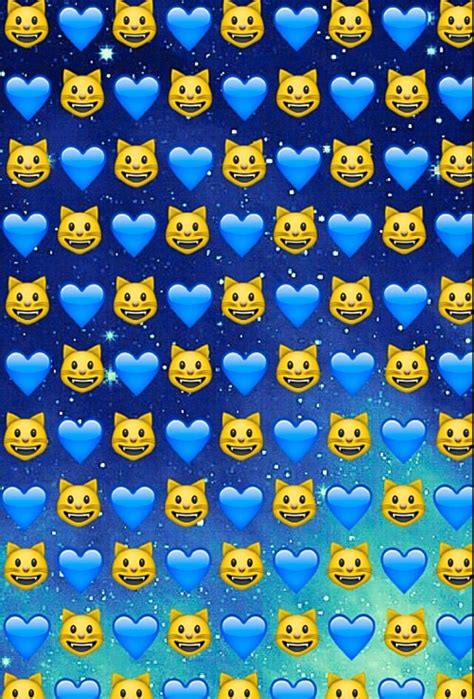 #background #emojis #emoji #wallpaper #lockscreen - Blue Heart Emoji Background - 720x1062 ...