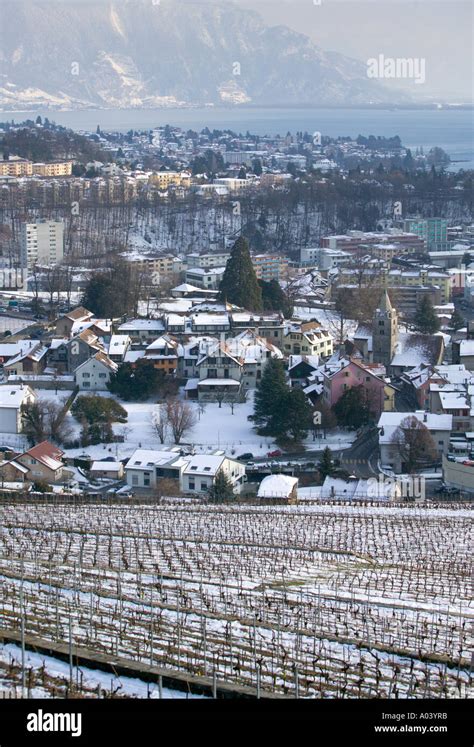 Vevey, Lake Geneva, Switzerland Stock Photo - Alamy