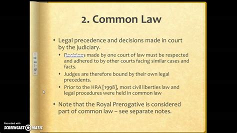 Sources of the British Constitution - YouTube