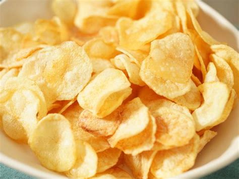 Homemade Salt and Vinegarish Potato Chips Recipe | Alex Guarnaschelli ...