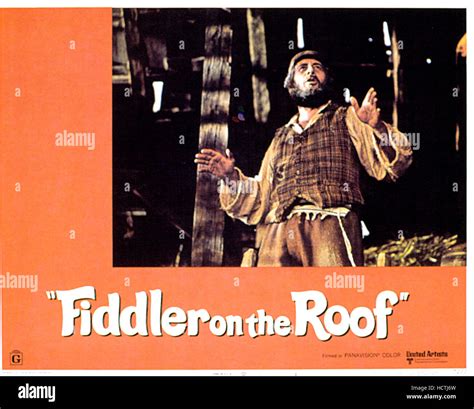 FIDDLER ON THE ROOF, Topol, 1971 Stock Photo - Alamy