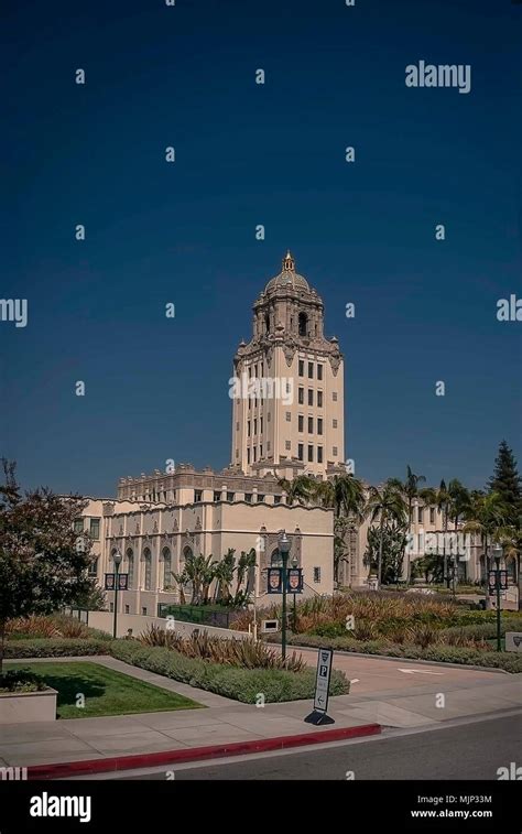 The City Hall in Beverly Hills, California Stock Photo - Alamy