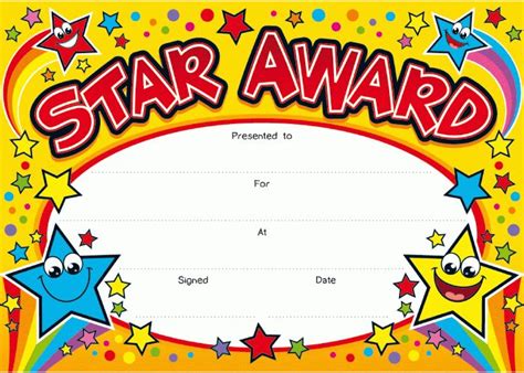 Simple Free Printable Certificate Templates For Kids | Awards certificates template, Free ...