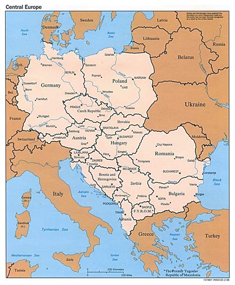 Maps of Europe and European countries | Political maps, Administrative and Road maps, Physical ...