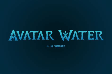 Avatar Water Font FREE Download & Similar Fonts | FontGet