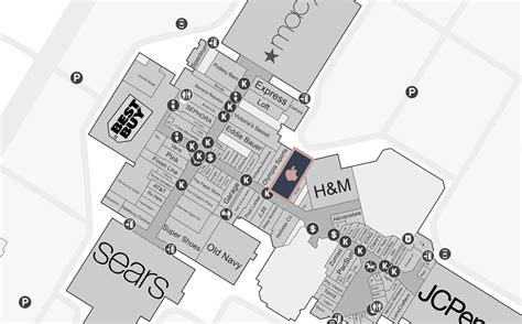 Maine Mall Map Apple Store