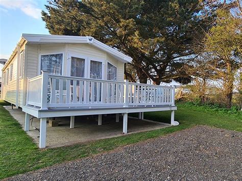 2020 caravan located just 3 rows from the beach path at Sandhills Holiday Park in Bembridge ...