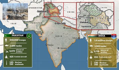 India works on 14,000 bunkers on Pakistan border as Islamabad warns of nuclear power | Daily ...