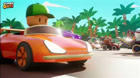 Stumble Guys (Trailer nuevo) coches nuevos y obstáculos. - YouTube