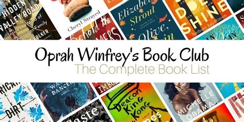 Oprah Winfrey Books: The Complete Book Club List | Booklist Queen