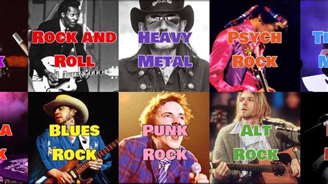 EVERY GENRE OF ROCK / METAL (150+ Genres Named) - YouTube