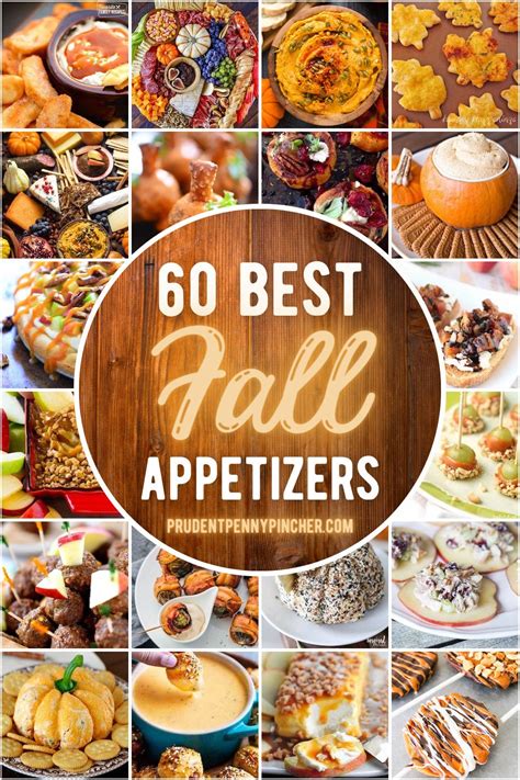 60 Best Fall Appetizers for a Party - Prudent Penny Pincher