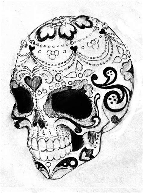 Sugar skull tattoo stencil 19 | Skull tattoo design, Sugar skull tattoos, Skull tattoo