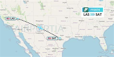 F92074 Flight Status Frontier Airlines: Las Vegas to San Antonio (FFT2074)