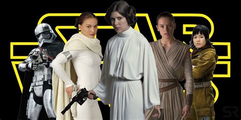 Star Wars Ranked By Female Characters' Screen Time | Screen Rant