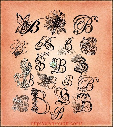 #lettering #tattoo #B #monogram | Tattoo lettering, Letter b tattoo, B tattoo