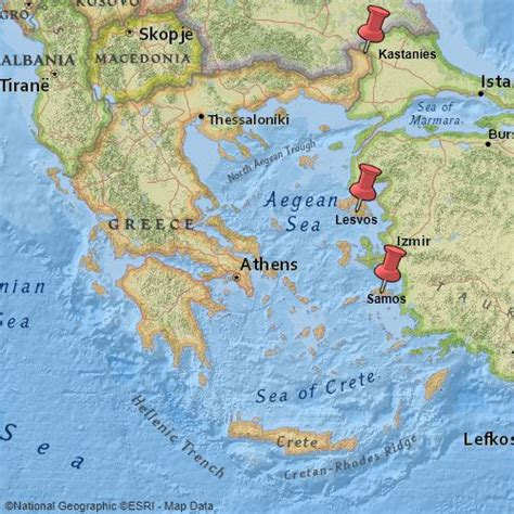 Greece-Turkey border 2020 : Scribble Maps