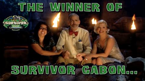 And the Winner of Survivor Is.... | Survivor: Gabon | S17E13: Say Goodbye to Gabon - YouTube