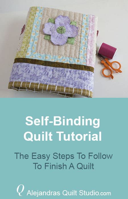 Self Binding Quilt Tutorial | Alejandra's Quilt Studio