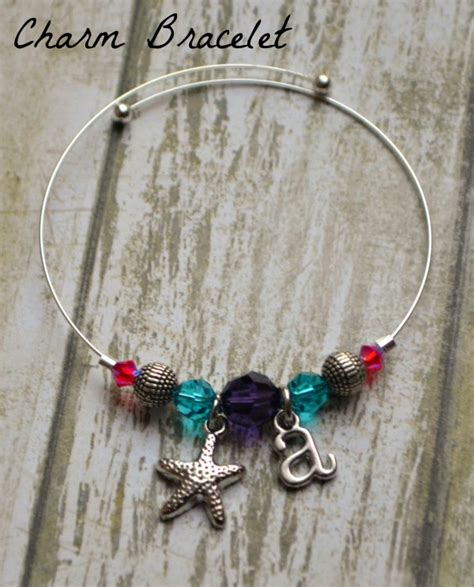 Memory Wire Charm Bracelet - Amy Latta Creations