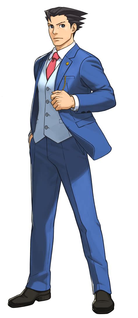 Phoenix Wright from the Ace Attorney Series | Game-Art-HQ