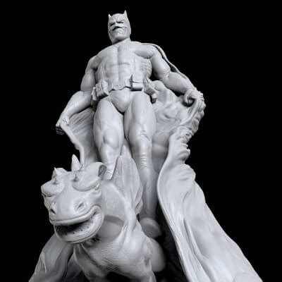 Batman Night Surveillance - 3D Print Model by 3DModelDesigner