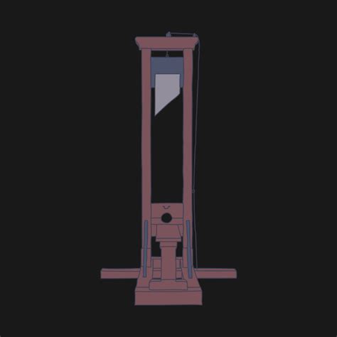 Guillotine - Public Execution - Reign of Terror - Guillotine - T-Shirt ...