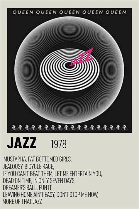 a poster with the words jazz in pink and black, on a white background ...