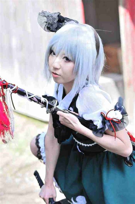 Konpaku Youmu Cosplay from Touhou by Jigoku Yuugi | test theme