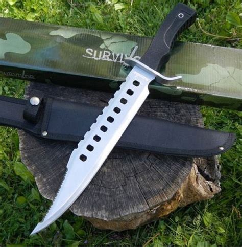 17" Tactical Hunting Rambo Knife - Spy Goodies