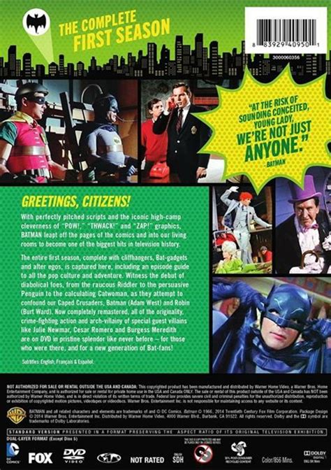 Batman: The Complete First Season (DVD 1966) | DVD Empire