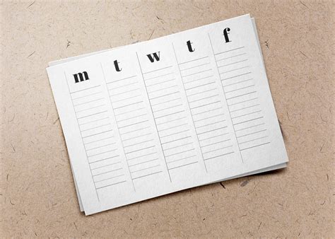 Free Minimalist Planner to Help You Get It Together • Little Gold Pixel